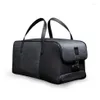 Duffel Bags Korin Design Flexpack Go Anti-stöld Duffle Bag Män reser USB laddningsbar vikbar axelhandväska vattentät lugg309y