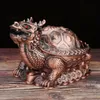 1PC Dragon Turtle Ashtrray z pokrywą metalową popielniczkę z zapachem z zapachem w pomieszczeniach i na świeżym powietrzu