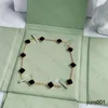 18K Mode Classique Agate Trèfle À Quatre Feuilles Collier Long Dix 10 Fleurs Pendentif Nacre pour Femmes Fille Valentines Mères Designer