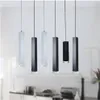 led Pendant Lamp dimmable Lights Kitchen Island Dining Room Shop Bar Counter Decoration Cylinder Pipe Hanging Lamps213a