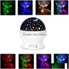 Other Led Lighting Highlight 2.5W Projector Night Light Sky Stars Moon Projection Lights Color Rotating Kids Lamp Birthday Gift Drop Dhvjp