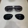 カーブランドCarerras Sunglasses P8478エクストラレンズ交換車ブランドのミラーレンズパイロットフレーム大型メンブランドデザイナー2197