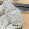 Reloj de pulsera de cuarzo cuadrado resistente al agua con diamantes dorados Hip Hop de lujo de primeras marcas para hombre MDYV009