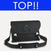 TOP M40511 SAC Messenger PM Voyager Bag Designer Mens School Eclipse Canvas Cross Body Rapeer Ourdoor Mały pasek biznesowy 259o