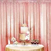 120 180cm Shimmer Sequin Restaurant Curtain Wedding Pobooth Backdrop Party Pography Background Birthday Party Supplies 3Colo284B