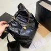 CC22 Beuteltasche Chaneles Hobo Bags Designer-Umhängetasche Umhängetasche mit Kette und Geldbörse