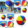 Sable Player Water Fun Sand Play Water Fun nt Summer Discount Childrens Adt Toys Piscine Games PVC Ballon de balle de plage gonflable Dhzdu