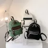 Mochilas de gamuza con entramado de diamantes para niños, mochilas escolares de cuero PU con doble hombro, mochila de viaje informal para niñas Z5888