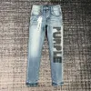 Jeans viola Designer Jeans Uomo Jeans firmati per uomo Donna Pantaloni Viola Jeans di marca Foro estivo 2023 Nuovo stile Ricamo Autocoltivazione 475