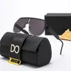 Designer óculos de sol para mulher moda masculina óculos de sol impressão escudo adumbral 6 cores opcional264m