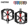 Cykelpedaler Mzyrh cykelpedaler 3 lager ultralätt anti-slip CNC BMX MTB ROAD BIKE PEDAL CYCKNING Tätad lagercykelpedaler 231208