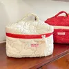 Söta kanin kvinnors kosmetiska väska koppling handväska kvinnlig sminkväska stor kapacitet rese lagring väskor bärbara toalettartiklar handväskor