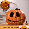 Inne świąteczne dostawy imprezy inne świąteczne zapasy imprezy Halloween Jack-O-Lantern Pumpkin LED LAMPA C 220823 DROP HOM DHJFR