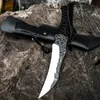 Karambits Outdoor Survival Taktisches Klauenmesser Messer mit offener Klinge, tragbares taktisches Kampfmesser zur Selbstverteidigung. Hochwertige Produkte sind scharf und einfach zu bedienen