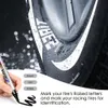 Neue Wasserdichte Auto Reifen Reifen Profil Reifen Farbe Stift Marker DIY Kunst Zeichnung Stift Werkzeug Für BMW E46 E49 F30 f80 E36 E46 E93 E92 F34 F31 Z4