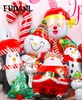 Счастливого Рождества Фольгированные Воздушные Шары Санта-Клаус Снеговик Елочный Шар Новый Год 2020 Украшения Для Вечеринок Детская Подарочная Коробка Шаровые Принадлежности14724908