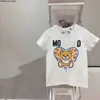 kleding kind kinderen designer t-shirt peuter t-shirt kind t-shirt baby kleedt 1-14 leeftijden meisjes jongens korte mouw tops luxe merk zomershirt letters