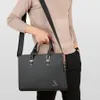 Портфель -портфель Men Borftme Business Luxury Designer Tote Messenger Tote Mags Sags для мужчины большой кожаный бренд Офис Компьютер 231208