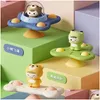 Bath Toys Montessori Baby For Boy Children Ing Sucker Spinner Suction Cup Toy Kids Funny Child Rattles Teether 221118 Drop Delivery Ma Dhwbi