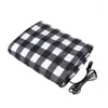 Blankets LJJZH382 Winter 12V Car Heating Blanket For Travel Camping Constant Temperature Electric Heated