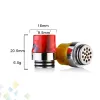 810 Airhole Drip Tips 16 Hole Airflow Driptip Epoxy Harts Mouthpiece For 810 Smoking Accessories ZZ