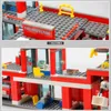 Vehicle Toys Building Blocks City Fire Station Model 774pcs Compatible Construction Firefighter man Truck Enlighten Bricks Toys ChildrenL231114