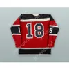 GDSIR Custom Boston Braves Red Hockey Jersey New Top Ed S-M-L-XL-XXL-3XL-4XL-5XL-6XL