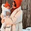 Pagliaccetti Ircomll Hight Quality Born Baby Abbigliamento invernale Tuta da neve Caldo pile con cappuccio Pagliaccetto Cartoon Leone Tuta Bambino Bambino Abiti 231208