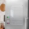 Koelkastmagneten Magnetisch whiteboard Weekplanner voor koelkast Acryl Kalendermarkering 231208