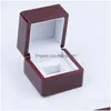 Mit seitlichen Steinen Ganze 2022 Cup Ship Ring Set Holz Display Box Fall Fan Geschenk für Männer S2494516 Drop Lieferung Schmuck Dh2Wu