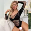 Body Sexy pour femmes, Lingerie transparente en maille, Costumes sexuels en dentelle, nuisette transparente, ensemble de sous-vêtements sexy