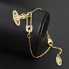 Designer high quality Empress Dowager Xi's Diamond Studded Pin, Saturn Fine Chain Niche Design, Fashionable Planet Bracelet, Female Accessory