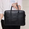 Aktetassen Tas Handtassen Echt Heren Lederen Laptop Merk Luxe Koeienhuid Computer Professioneel Zakelijk 231208