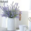 bouquet di fiori di lavanda in plastica artificiale decorazione provenza pianta finta fiore di seta per centrotavola di nozze casa decor240W