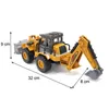 Diecast Model Cars Engineering Diecast Inertial Driving Toys For Boys Alloy Tractor Excavator Bulldozer Kids Truck Children Model Giftl231114