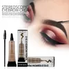 Handaiyan 6 färger Eyebrow Dye Waterproof Tint Makeup Brush Set Brown Enhancer Eye Brow Dye Cream Make Up Paint Cosmetic