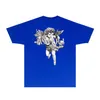 Camisetas de manga corta con cuello redondo de algodón informal a la moda para hombre americano 2XL camiseta Amiryes con estampado gráfico