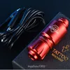 Tattoo Machine Mini Rocket Set Wireless Power Supply RCA Interface Professional Rotary Battery Pun Gun Kit 231208