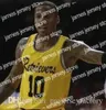 Baskettröjor billiga UMBC Retrievers Gold Jersey #10 Jairus Lyles #11 K.J. Maura #33 Arkel Lamar 5 Jourdan Grant Yellow Stitched College