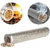Tools 12'' Stainless Steel BBQ Grill Smoker Tube 6''Round Wood Pellet Cooking Cold Smoking Generator Barbecue Accessories