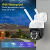 Domecamera's MISECU PTZ WIFI IP Dome Snelheid 3MP Camera Buiten Waterdicht P2P Draadloze bewaking Beveiliging CCTV-camera AI Auto Tracking 231208