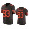 Cleveland''browns''men 13 Odell Beckham Jr. 6 Baker Mayfield 24 Nick Chubb Custom Women Youth Color Rush Fußballtrikot