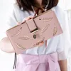 Wallets Women's Wallet Portfel Female Long Gold Hollow Leaves Pouch Handbag For Women Coin Purse Card Holders Portefeuille Fe2421