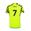 23 24 SAKA GABRIEL SMITH ROWE SALIBA Fans Joueur Maillots de football G.JESUS MARTINELLI TIERNEY ZINCHENKO Chemise de football à domicile Kit enfants uniformes