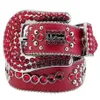 2022 Ceintures de mode pour femmes Designer Hommes Ceinture en strass Bb Simon avec strass bling comme cadeau 250s