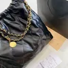 CC22 Beuteltasche Chaneles Hobo Bags Designer-Umhängetasche Umhängetasche mit Kette und Geldbörse