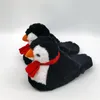 Slippers Cute Animal Slipper For Women Girls Fashion Kawaii Fluffy Winter Warm Woman Cartoon Penguin House Funny Shoes