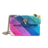 Kurt Geiger Handtasche Eagle Herz Regenbogen London Bag Damen Echter Leder -Geldbörse Designer Silber Kette Umhängetasche Luxurys Herren Rosa Clutch Travel Tote Crossbody Taschen