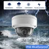 Dome Cameras 4K POE 8MP IP-kamera utomhusvattentät extern CCTV Säkerhetsskydd Explosionssäker DOME Network Surveillance IP Camera 231208