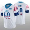 Detroit''Lions''Men 9 Matthew Stafford 11 Marvin Jones Jr 88 T.J. Hockenson Women Youth Independence Day White Jersey